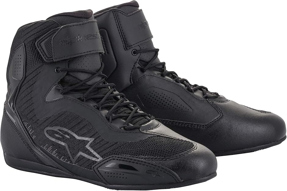 Alpinestars Faster-3 バイクシューズ ブラック/ホワイト Amazon.co.jp: alpinestars(アルパインスターズ) バイクシューズ